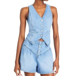 BLANK NYC Denim Vest